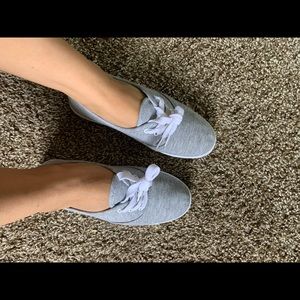 Grey shoes